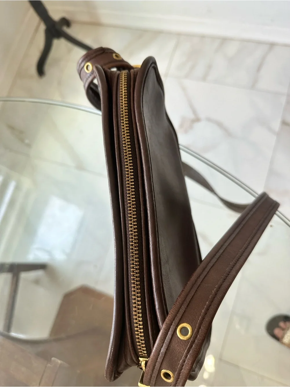 Coach legacy east/west compartment bag